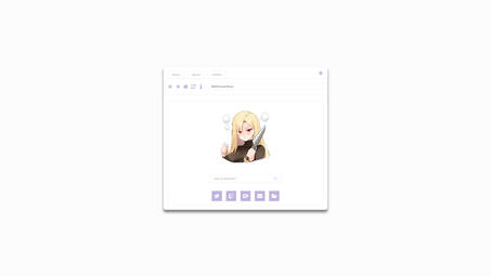 Carrd template "Browser - Light version"