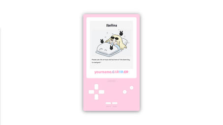 Gameboy Color Pink