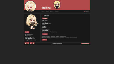 Credits page