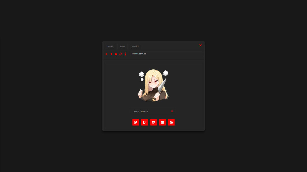 Browser - Dark ver.