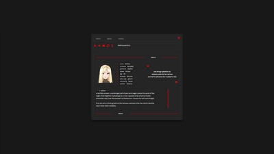 About page